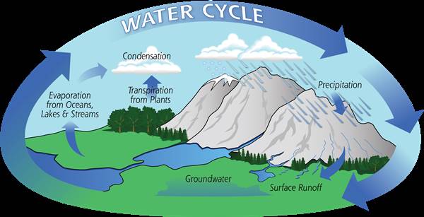 gambar siklus hidrologi